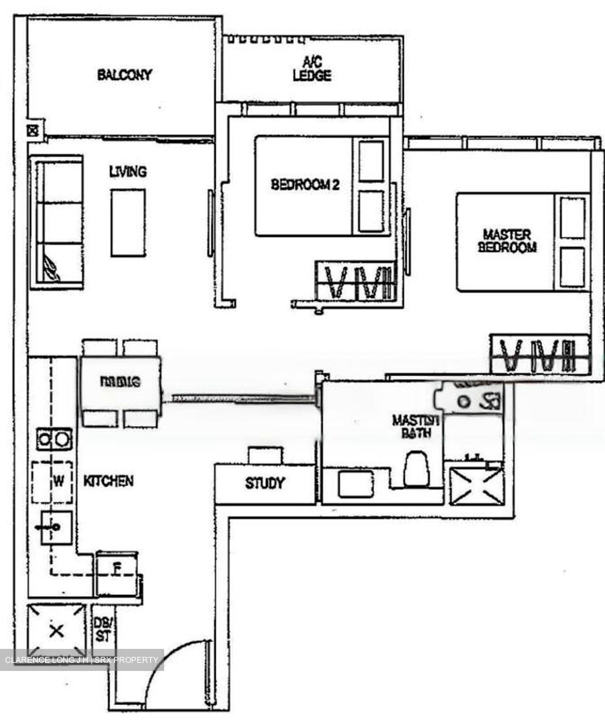 Sims Urban Oasis (D14), Condominium #481975491